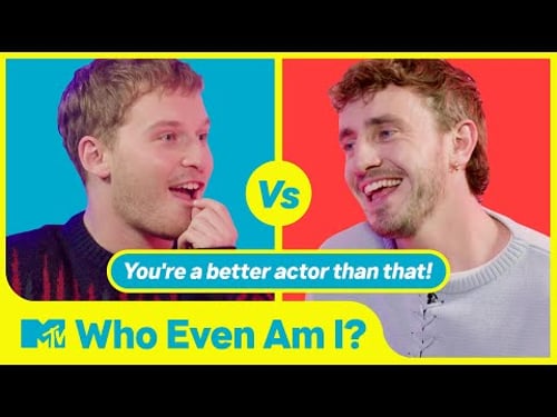 “Am I Pedro Pascal?” Paul Mescal & Fred Hechinger Play “Who Even Am I?” 😂 | Gladiator 2 | MTV Movies