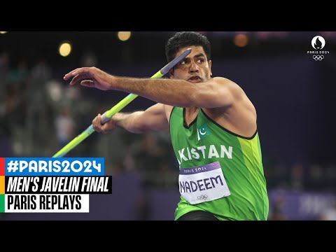 Nadeem Arshad takes gold๐ฅ | Silver for Neeraj Chopra๐ฅ | Men's Javelin Full Final | Paris Replays