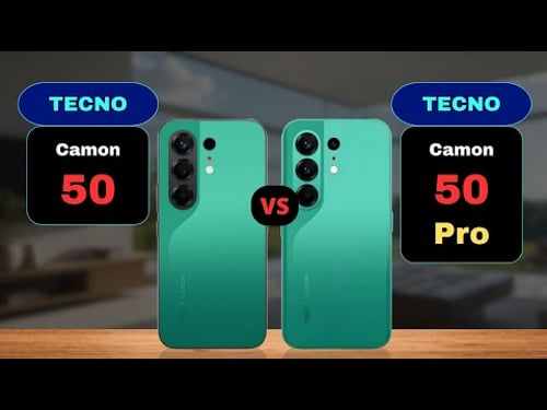 Tecno Camon 50 vs Tecno Camon 50 Pro Comparison
