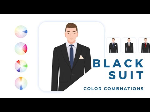 Master the Black Suit in Under 4 Minutes: Color Combinations with Shirts and Ties