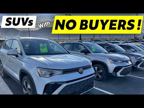 Dealers Can't Sell These SUV Models (Sitting Over 1 Year!)