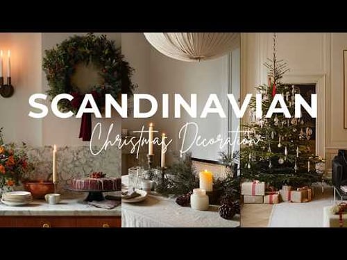 Creating SCANDINAVIAN Aesthetics At Home For CHRISTMAS | Nordic Natural Christmas Decoration