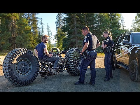 We Rebuilt the Chopper and Met State Troopers!