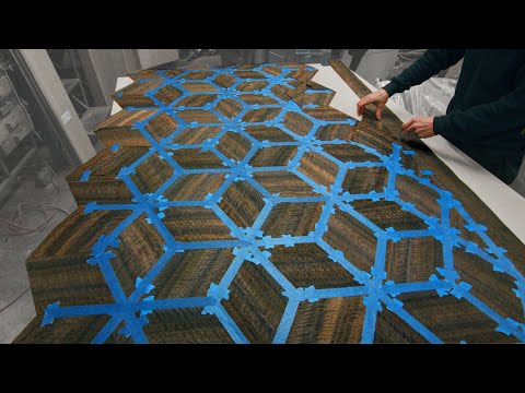 I made these STUNNING kitchen counter tops (TWICE)