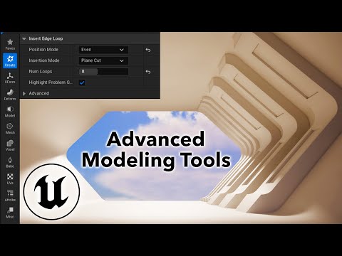 Unreal Engine 5 Beginner Tutorial Part 4: Modeling Tools Advanced