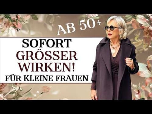 Why short women over 50 often appear shorter โ 6 styling rules that instantly make you look taller