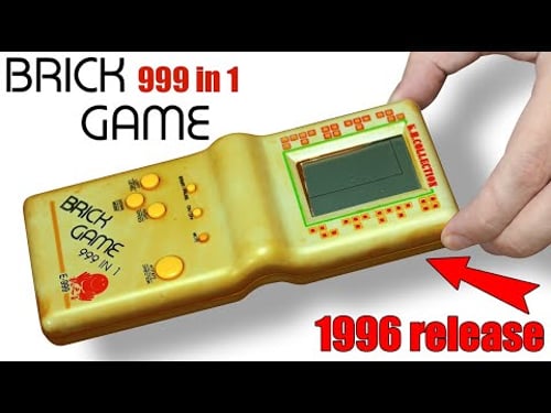 1996 โ๏ธ RESTORATION & Repair โ
TETRIS Brick Game ๐ฎ Handheld 999 Games in 1 (Real restore)