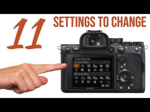 Sony A7IV BEGINNER'S GUIDE to Custom Settings - Part 1