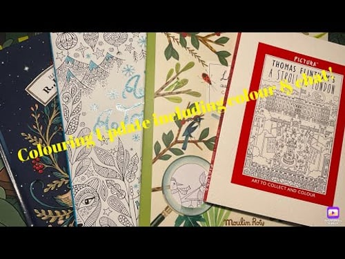 Colouring update Jan 2026 | Adult colouring