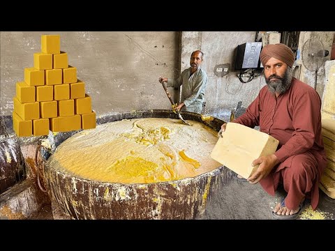 Amazing Process of Making Laundry Soap | Soap Factory Mass Production