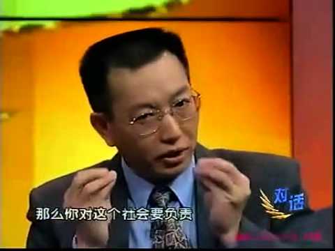 2000年韩寒做客央视《对话》