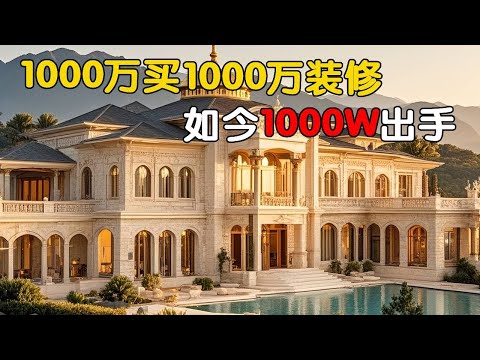 The most cost-effective villa is only for decoration. 10 million yuan for the villa and 10 million