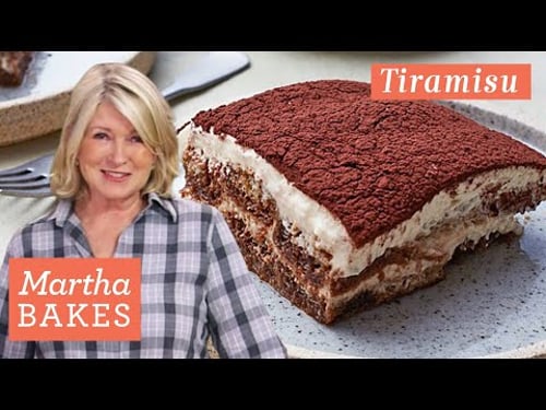 Martha Stewart's Tiramisu | Martha Bakes Recipes
