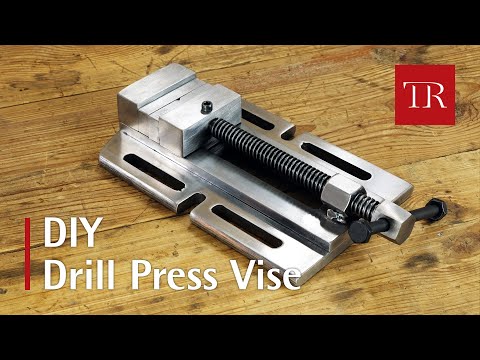 DIY Drill Press Vise | Homemade | Heavy Duty
