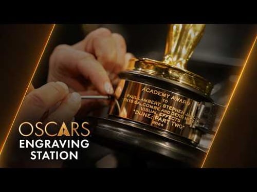 98th Oscars | Engraving Station Livestream