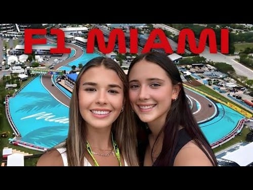 ALL EXCLUSIVE Access at MIAMI F1 with my BEST FRIEND