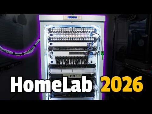 My 2026 Homelab Tour (Rack + Servers + Network + Storage)