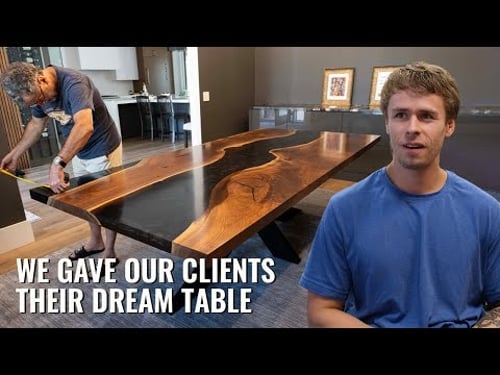 We Built Our Client's Dream Table