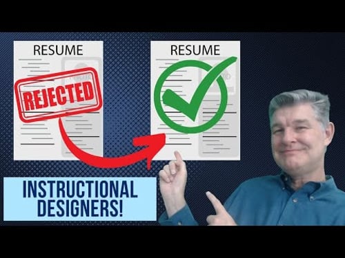 5 Tips for a Better Instructional Designer Resume | FREE Worksheet