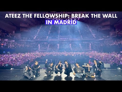 ATEEZ THE FELLOWSHIP: BREAK THE WALL IN MADRID FULL CONCERT FANCAM HD 4K 230228 EUROPE TOUR 2023