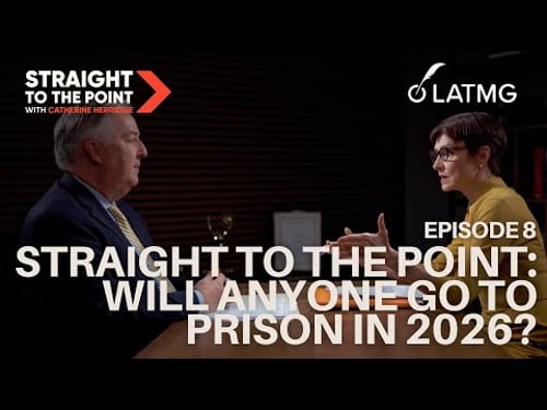 Straight to the Point: Justice in 2026. Will Anyone Go To Prison?