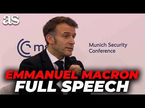 MACRON'S HISTORIC FULL SPEECH at MUNICH: Calls for a STRONGER EUROPE & Geopolitical INDEPENDENCE