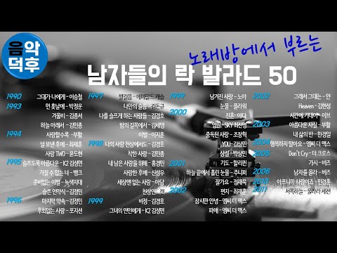 ★실시간 가사★ 노래방에서 부르는 남자들의 락발라드 50 ※ 플레이리스트는 고정댓글을 클릭해 주세요! @MusicTheCuCu