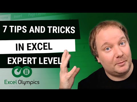 7 Tips and Tricks in Excel - Level 300 (Expert Level)