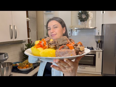 МЯСО С КАРТОШКОЙ/ ЭТО БЛЮДО ГОТОВЛЮ НА ВСЕ ЗАСТОЛЬЯ / ХАШЛАМА