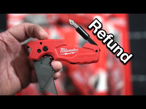 Milwaukee Fastback 6in1..The Knife I want but it doesn’t work....