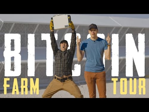 Bitcoin Mining Farm Tour at a Texas Flare Gas Site - Featuring @YourFriendAndy