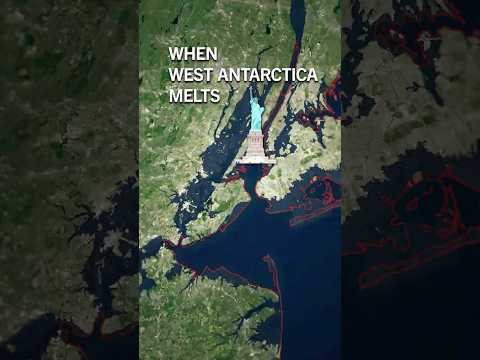 what melting Antarctic ice would do to our coastlines