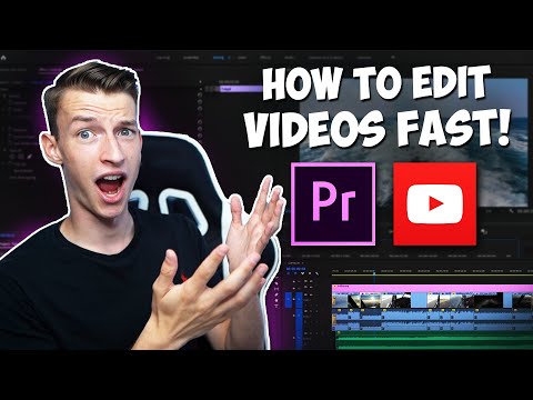 How To Edit Youtube Videos Fast | Beginner Premiere Pro Tutorial 2022
