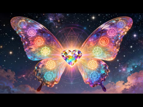 La Mariposa Cósmica ✧ 528 Hz + 963 Hz ✧ Estás Lista Para Recibir el Amor Que Siempre Has Merecido