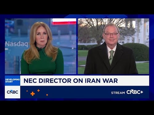 NEC Director Kevin Hassett: Tankers are starting to go through the Strait of Hormuz