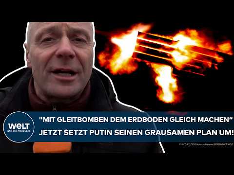 UKRAINE-KRIEG: "Mit Gleitbomben dem Erdboden gleich machen!" Jetzt setzt Putin den grausamen Plan um