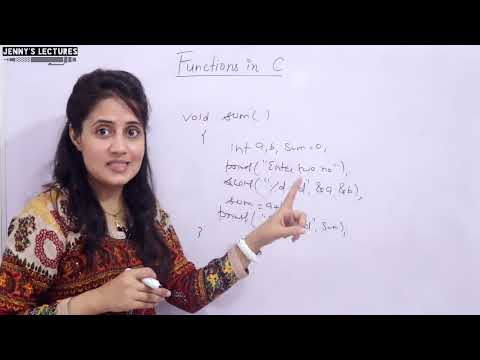 C_85 Function in C - part 2 | Function Declaration with program