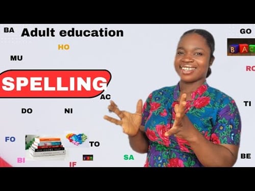 SPELLING ‐sounds/how to read And Write English #engvid (adult education)