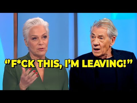 Ian McKellen WALKS OFF Loose Women After Denise Welch Makes Outrageous Comments