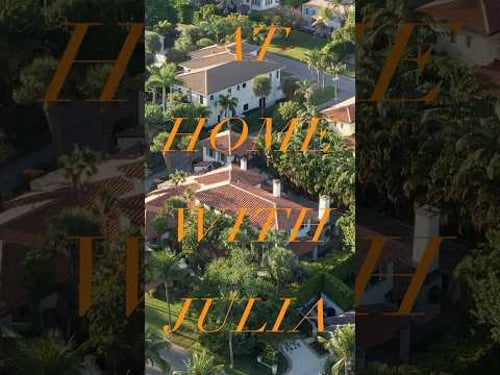 A look into Julia Amory's Florida home & it's gardens