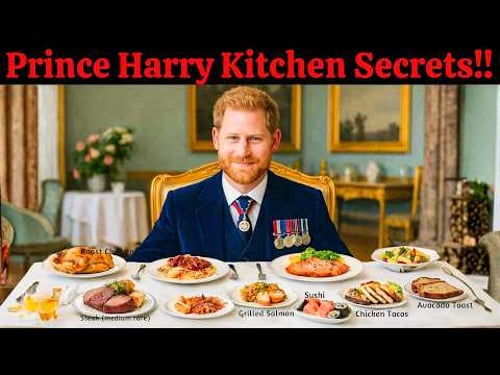 What Prince Harry’s Eats in His Daily Life | Secrets From the Royal Kitchen