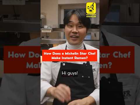 How Does a Michelin Star Chef make Instant Ramen?
