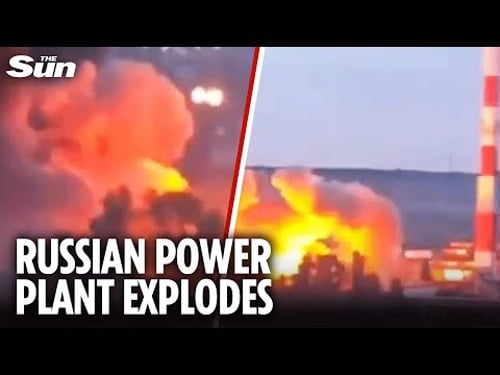 Ukraine BLASTS Putin’s key power plant in Belgorod with US-made HIMARS rockets