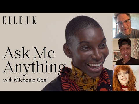 Michaela Coel Answers Questions From Lena Waithe, Seth Rogen & More | Ask Me Anything | ELLE UK