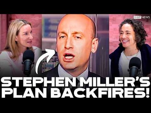 IHIP News: Stephen Miller CRACKING Under Pressure As His EVIL Plan BLOWS UP In His FACE!