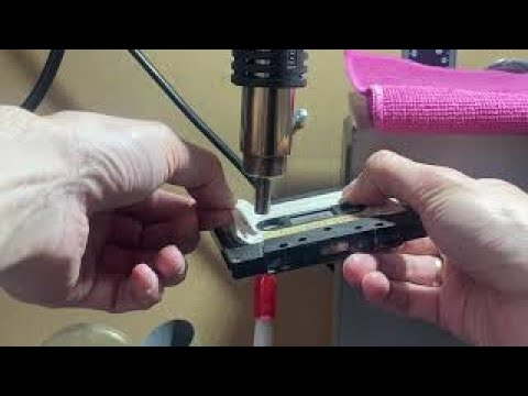 Пару подробных нюансов по наклейке, отклейке, биговки вкладышей для аудиокассет