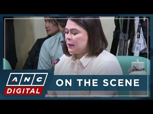 WATCH: VP Sara attends Senate hearing on OVP's proposed 2026 budget | ANC