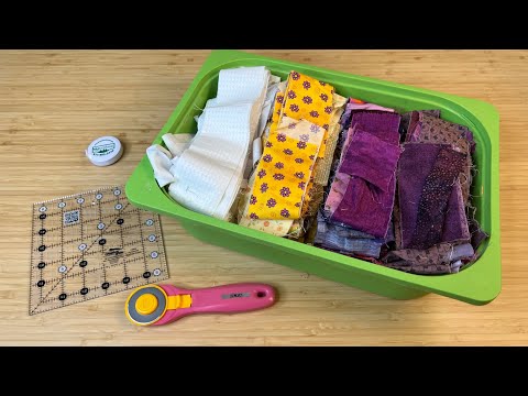 Simple Rail Fence Quilt using 2 1/2 inch STRIPS! 3rd in a series to use up your strip stash!