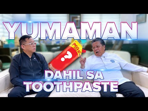 Yumaman Dahil Sa Toothpaste | Cecilio Kwok Pedro PART 1