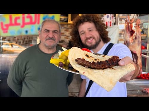 Probando comida callejera en IRAK | ¿Carne a todas horas? 🇮🇶🧆